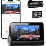 Dashcam Nextbase 322GWPro installée sur pare-brise d'une voiture